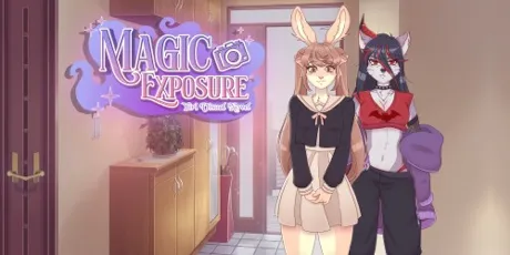 Portada de Magic Exposure - Yuri Visual Novel