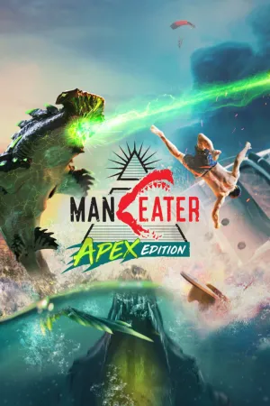 Portada de Maneater Apex Edition