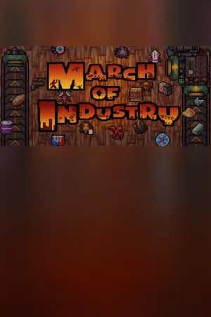 Portada de March of Industry: Very Capitalist Factory Simulator Entertainments