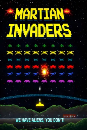 Portada de Martian Invaders