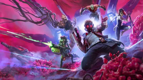 Portada de Marvel's Guardians of the Galaxy para PS4 y PS5