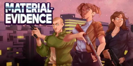 Portada de Material Evidence