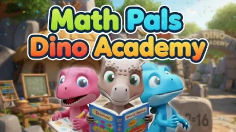 Portada de Math Pals - Dino Academy