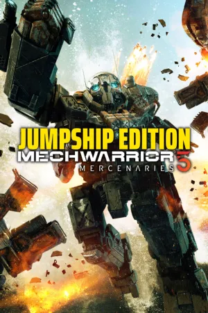 Portada de MechWarrior 5: Mercenaries - JumpShip Edition