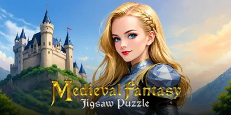 Portada de Medieval Fantasy: Jigsaw Puzzle