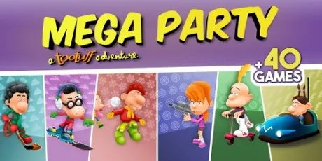 Portada de Mega Party A Tootuff Adventure