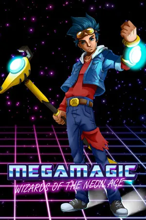 Portada de Megamagic: Wizards of the Neon Age