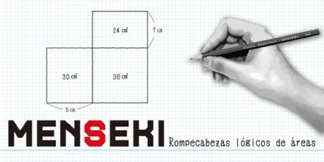 Portada de Menseki: Rompecabezas lógicos de áreas