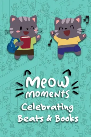 Portada de Meow Moments: Celebrating Beats & Books