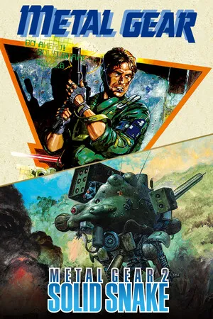 Portada de METAL GEAR & METAL GEAR 2: Solid Snake