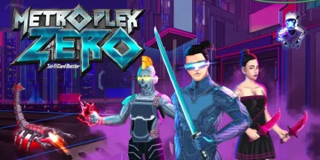 Portada de Metroplex Zero: Sci-Fi Card Battler