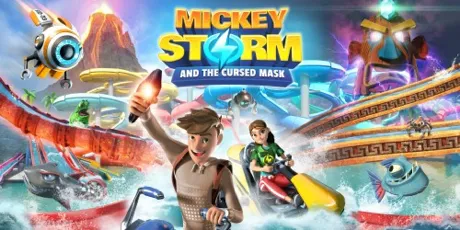 Portada de Mickey Storm and the Cursed Mask