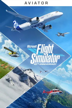 Portada de Microsoft Flight Simulator (2020): 40th Anniversary Aviator Edition