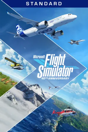 Portada de Microsoft Flight Simulator (2020) Standard 40th Anniversary Edition
