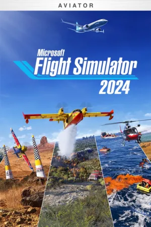 Portada de Microsoft Flight Simulator 2024 - Aviator Edition