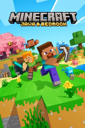 Portada de Minecraft: Java & Bedrock Edition for PC