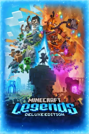 Portada de Minecraft Legends Edición Deluxe