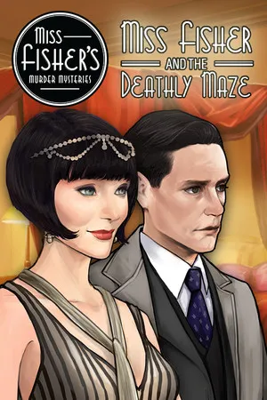 Portada de Miss Fisher and the Deathly Maze