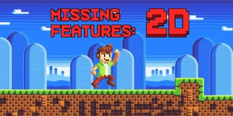 Portada de Missing Features: 2D