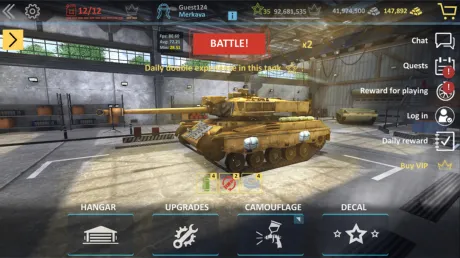 Captura de Modern Assault Tanks: Juegos de tanques