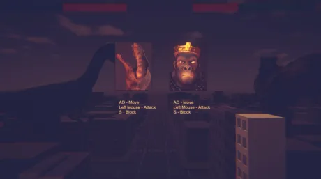 Captura de Monkey vs Dino