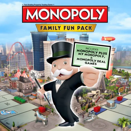 Portada de Monopoly Family Fun Pack