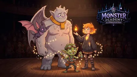 Portada de Monster Academy: An Interactive Story