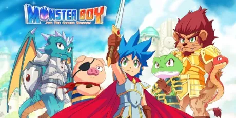 Portada de Monster Boy and the Cursed Kingdom