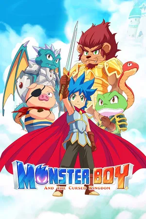 Portada de Monster Boy y el Reino Maldito