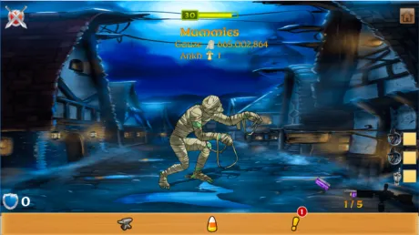 Captura de Monster Clicker : Idle Halloween Strategy