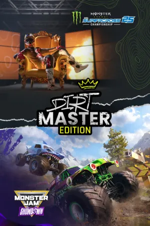 Portada de Monster Energy Supercross 25 X Monster Jam™ Showdown - Dirt Master Edition