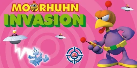 Portada de Moorhuhn Invasion - Crazy Chicken Invasion