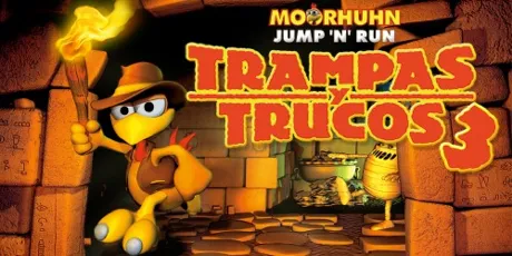 Portada de Moorhuhn Jump and Run 'Trampas y Trucos 3'