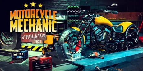 Portada de Motorcycle Mechanic Simulator 2021
