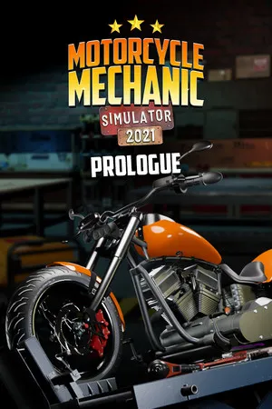 Portada de Motorcycle Mechanic Simulator 2021: Prologue