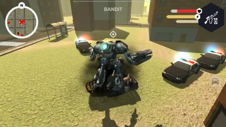 Captura de Muscle Car Robot