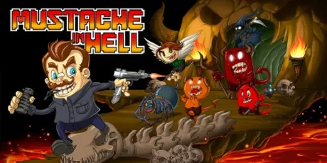 Portada de Mustache In Hell