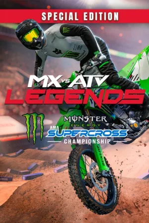 Portada de MX vs ATV Legends - 2025 Monster Energy Supercross Edition