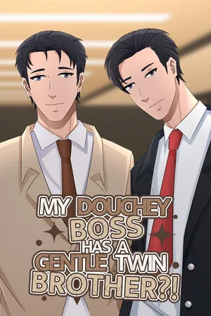 Portada de My Douchey Boss Has a Gentle Twin Brother?! - BL Visual Novel