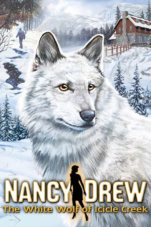 Portada de Nancy Drew: The White Wolf of Icicle Creek