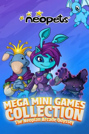 Portada de Neopets - Mega Mini Games Collection - The Neopian Arcade Odyssey