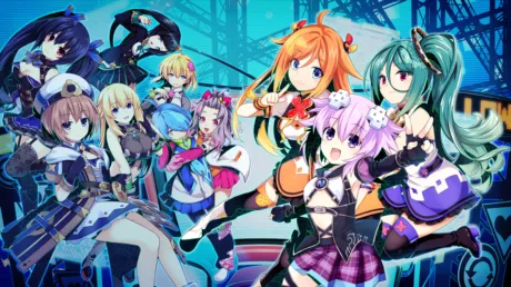 Portada de Neptunia Virtual Stars