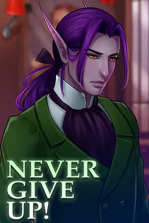 Portada de Never give up!