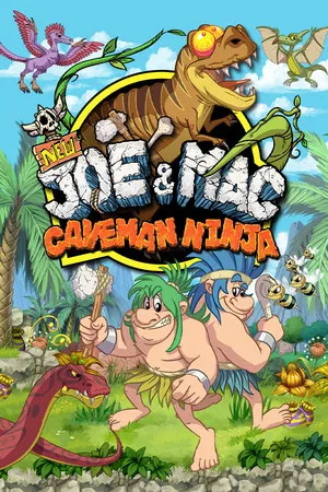 Portada de New Joe & Mac - Caveman Ninja
