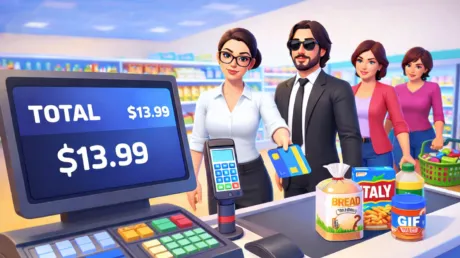 Portada de New Supermarket Simulator