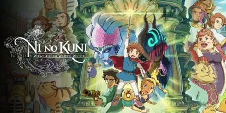 Portada de Ni no Kuni: La ira de la bruja blanca