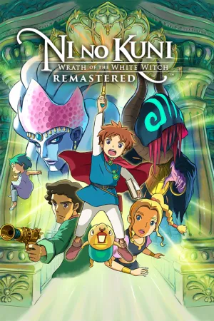 Portada de Ni no Kuni La ira de la Bruja Blanca Remastered