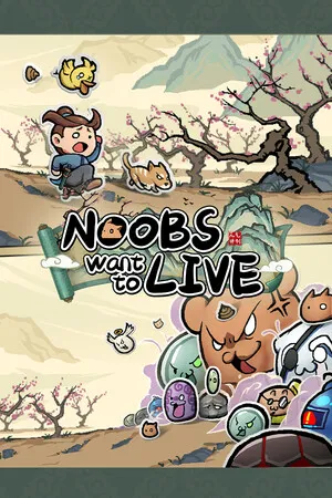 Portada de Noobs Want to Live