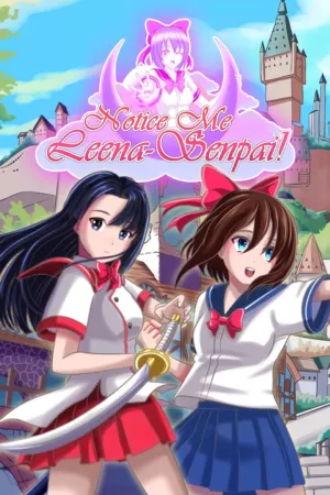 Portada de Notice Me Leena-senpai!