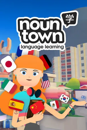 Portada de Noun Town VR Aprendizaje de idiomas